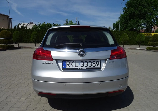 Opel Insignia cena 19900 przebieg: 249000, rok produkcji 2009 z Wolsztyn małe 121